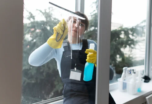 Nettoyage de vitres intérieures et extérieures à Chambles